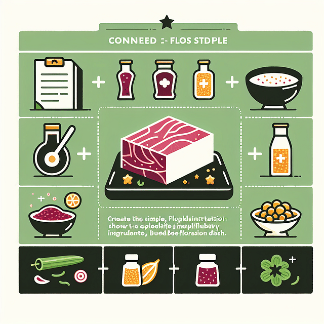 complementary ingredients for corned beef fusion