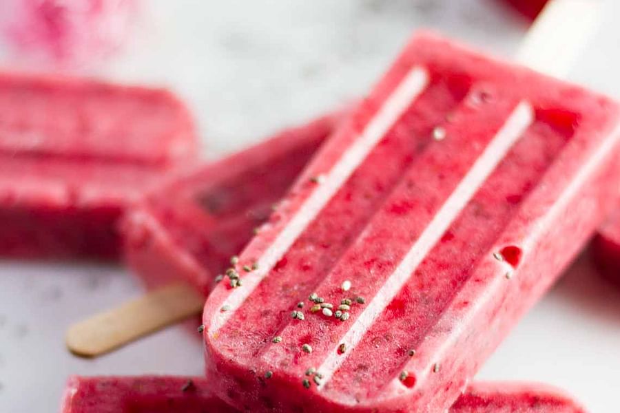 Chia Pudding Popsicles