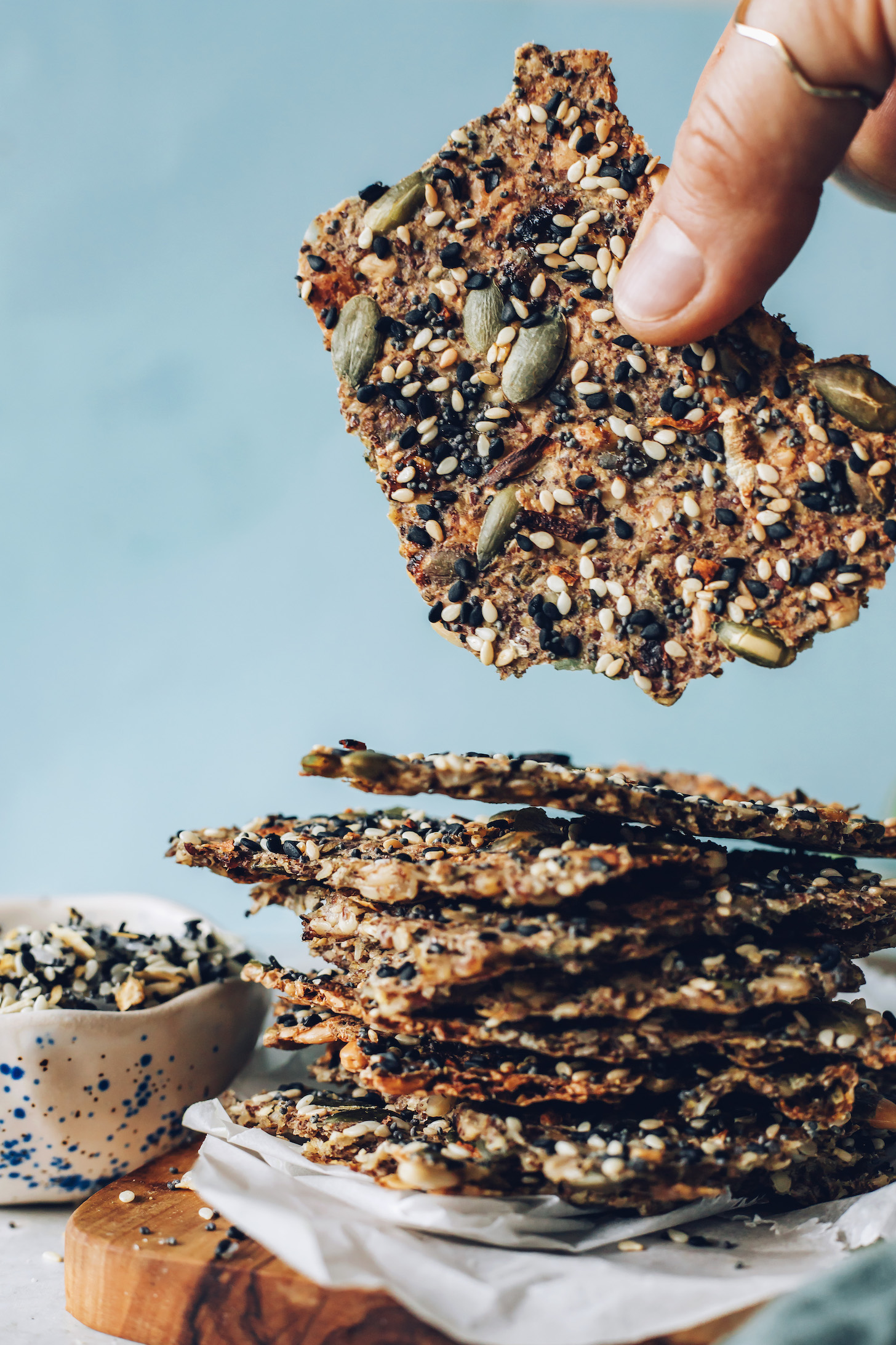 Chia Seed Crackers
