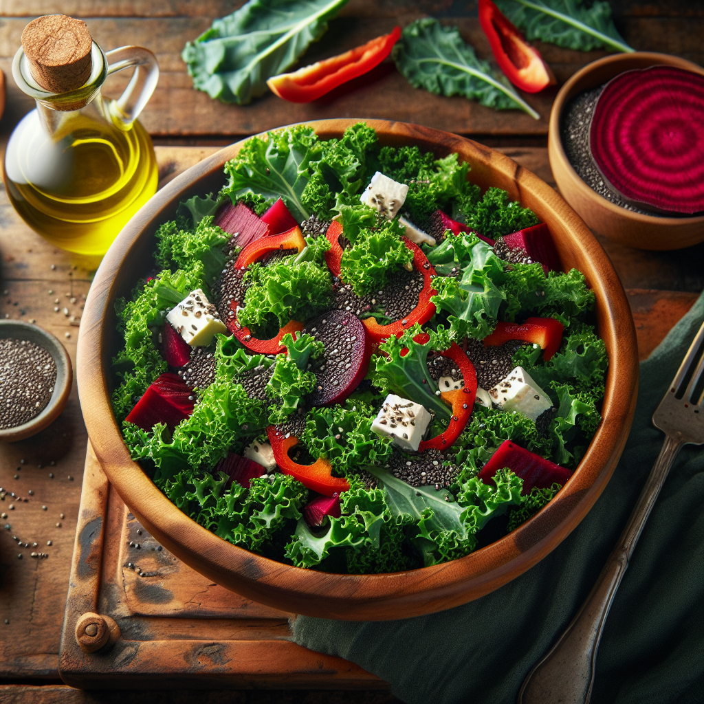 Kale Chia Seed Salad