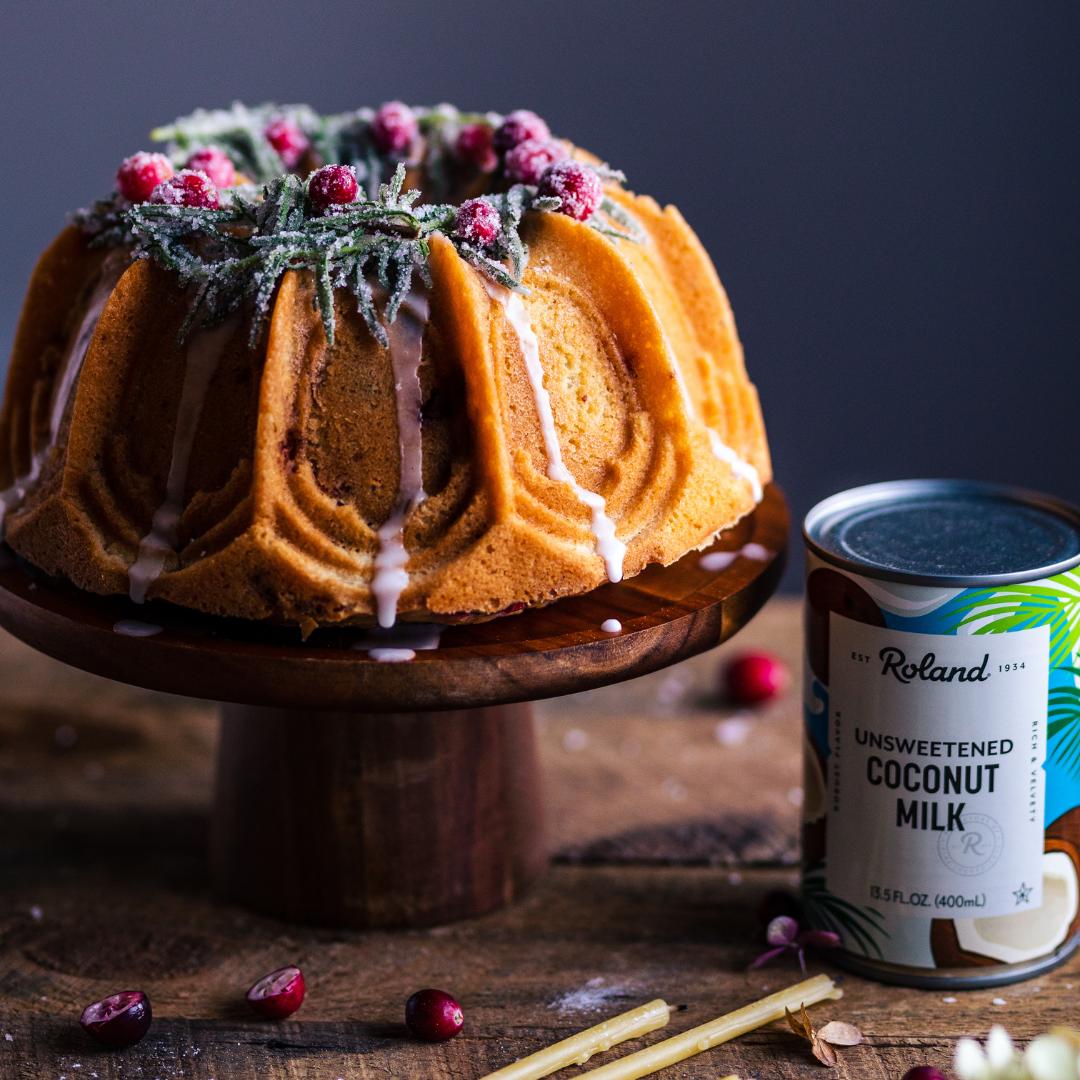 Jackfruit Swirl Cheesecake dessert