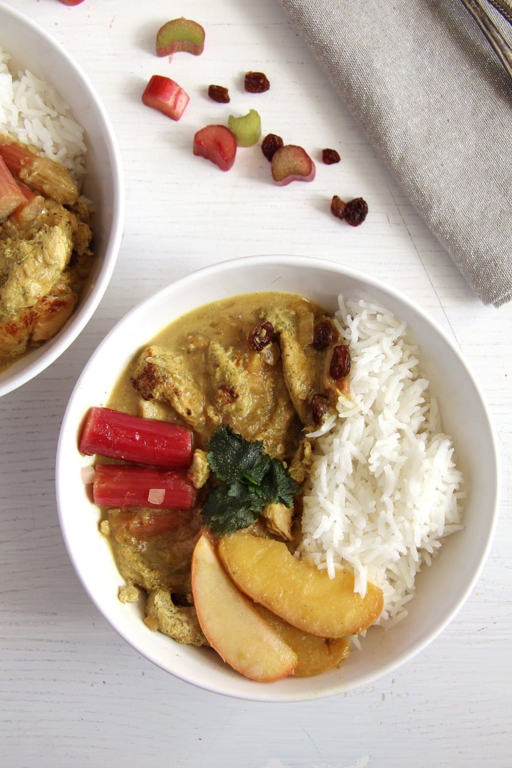 Rhubarb curry recipe