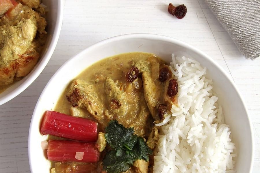 Rhubarb curry recipe
