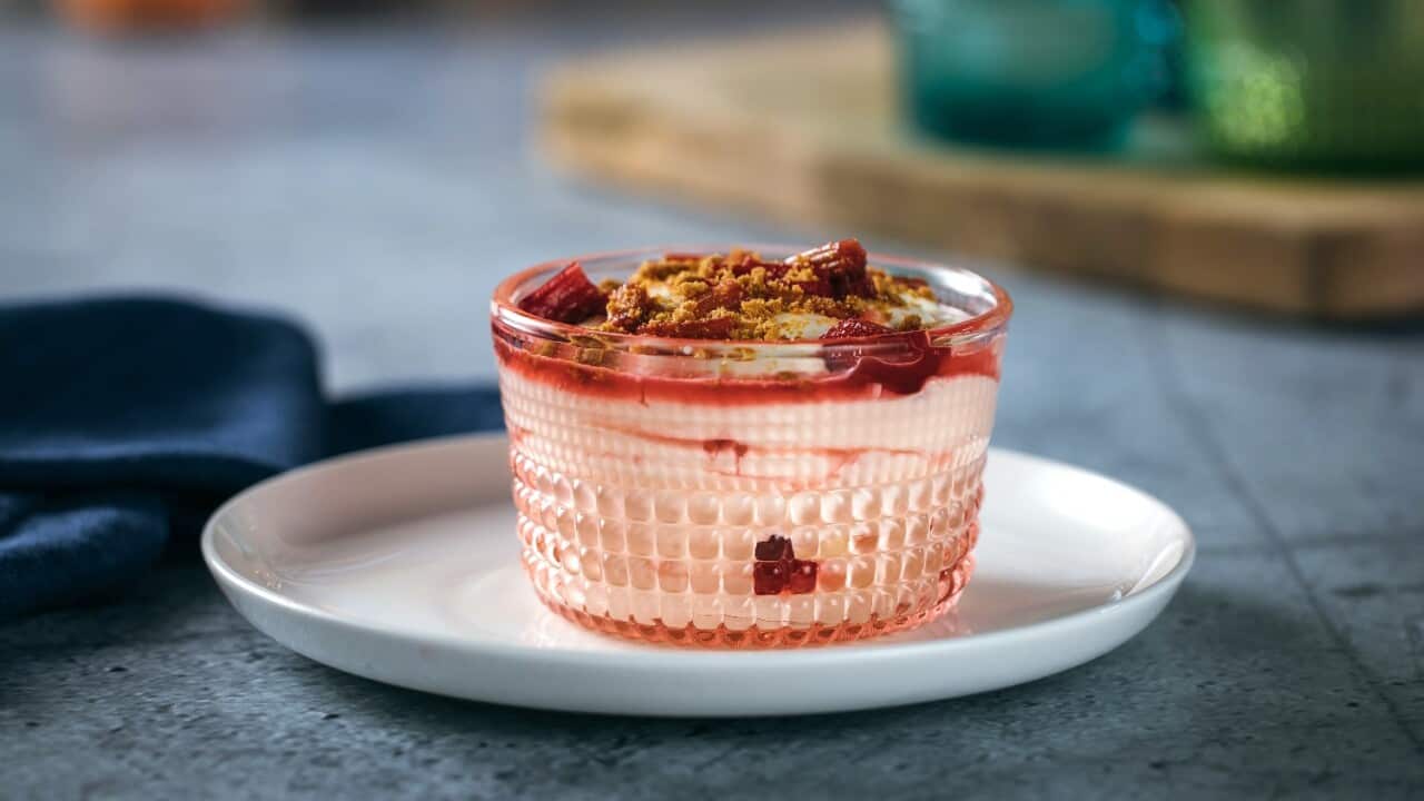 Rhubarb Fool Dessert