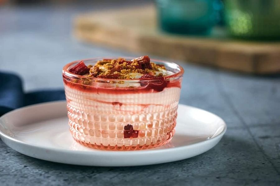 Rhubarb Fool Dessert