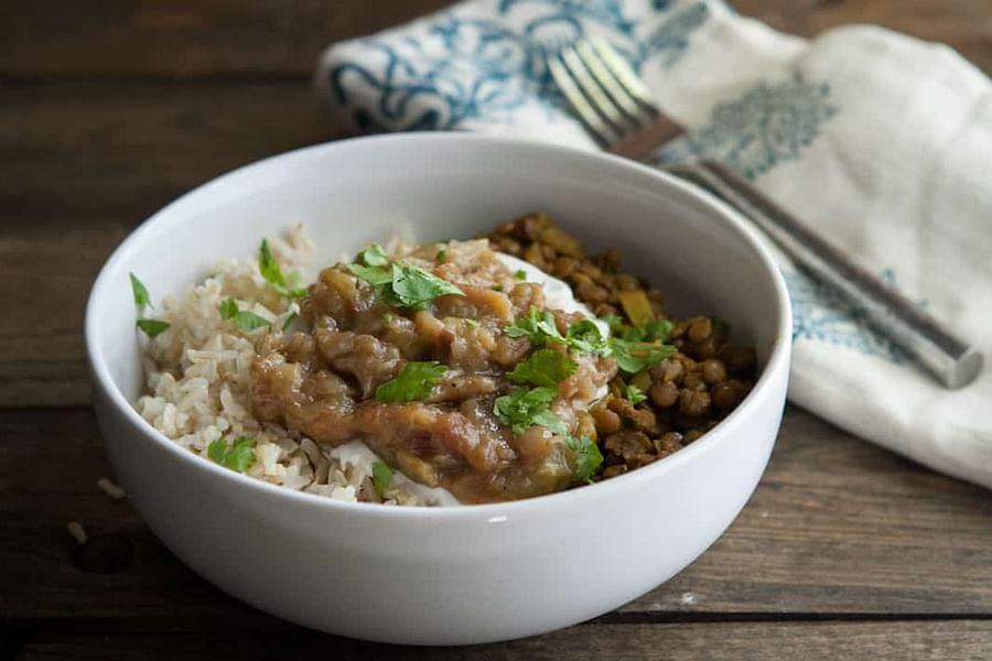Rhubarb lentil soup recipe