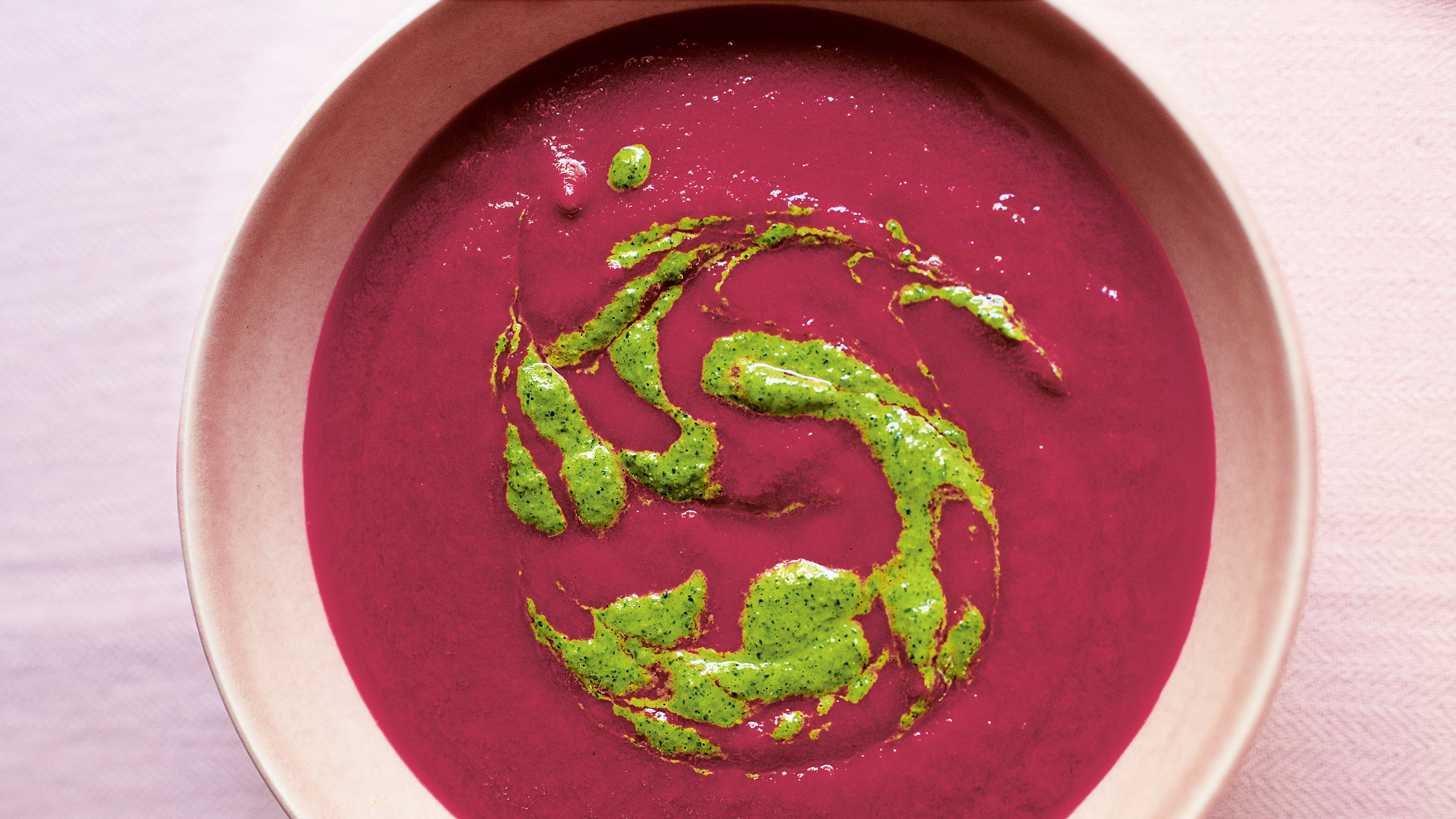 Rhubarb miso dressing