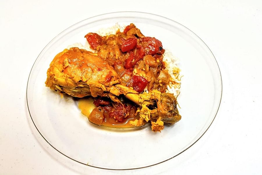 Savory rhubarb taco recipe