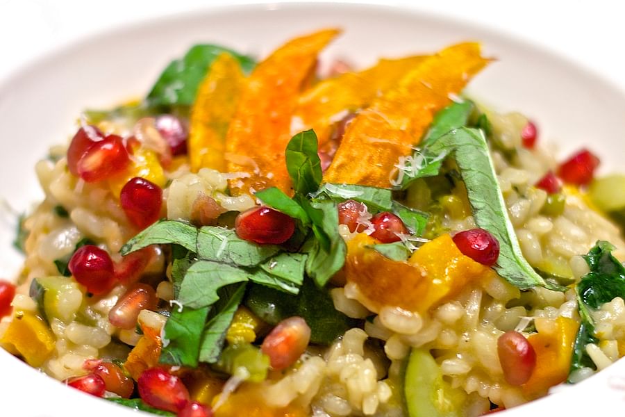 Rhubarb Risotto