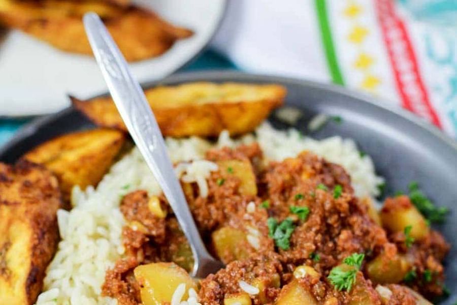 Arroz Con Corned Beef