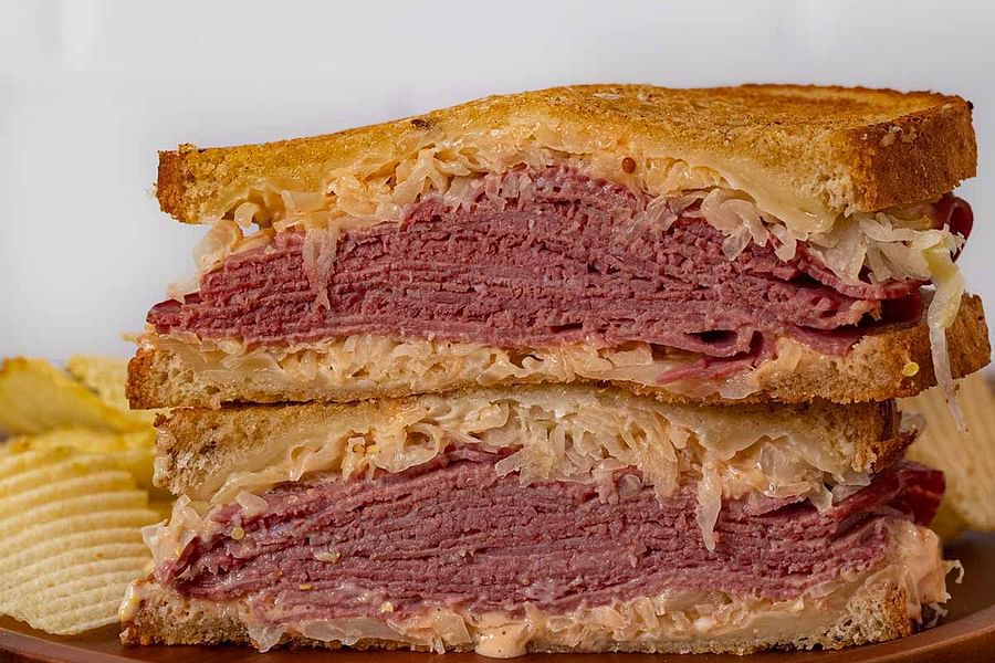 Corned Beef Cuban Sandwich