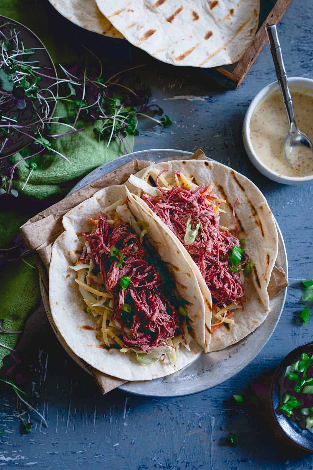 Corned Beef Tacos