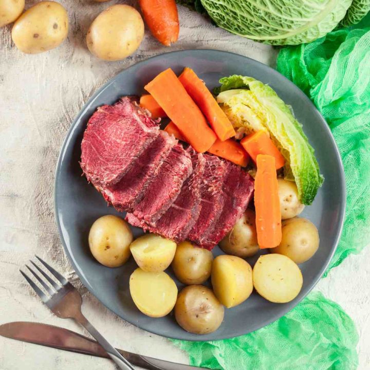 Irish Corned Beef and Cabbage