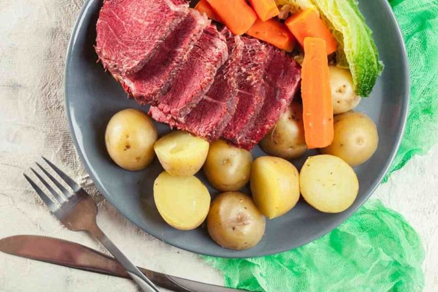 Irish Corned Beef and Cabbage