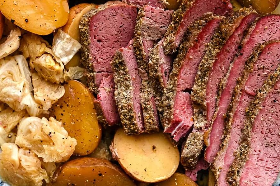 slow cooker corned beef