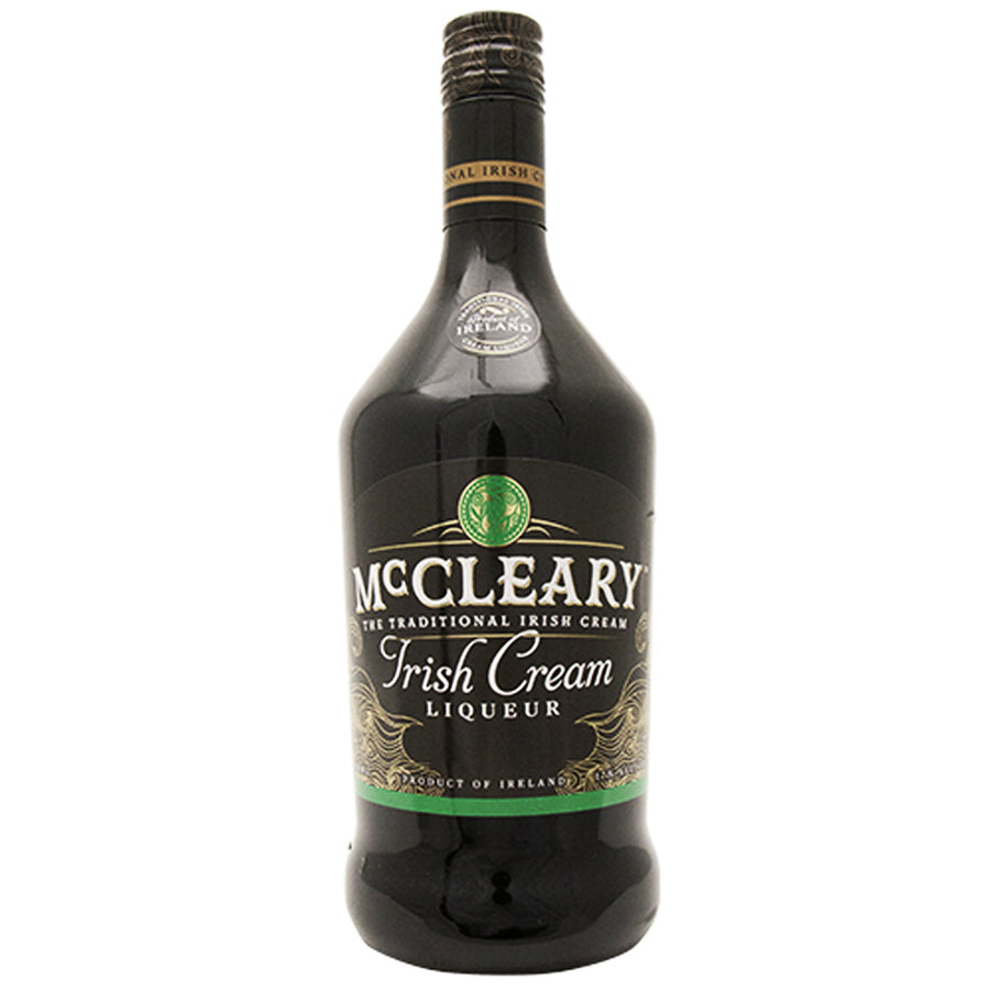 Irish cream liqueur bottle
