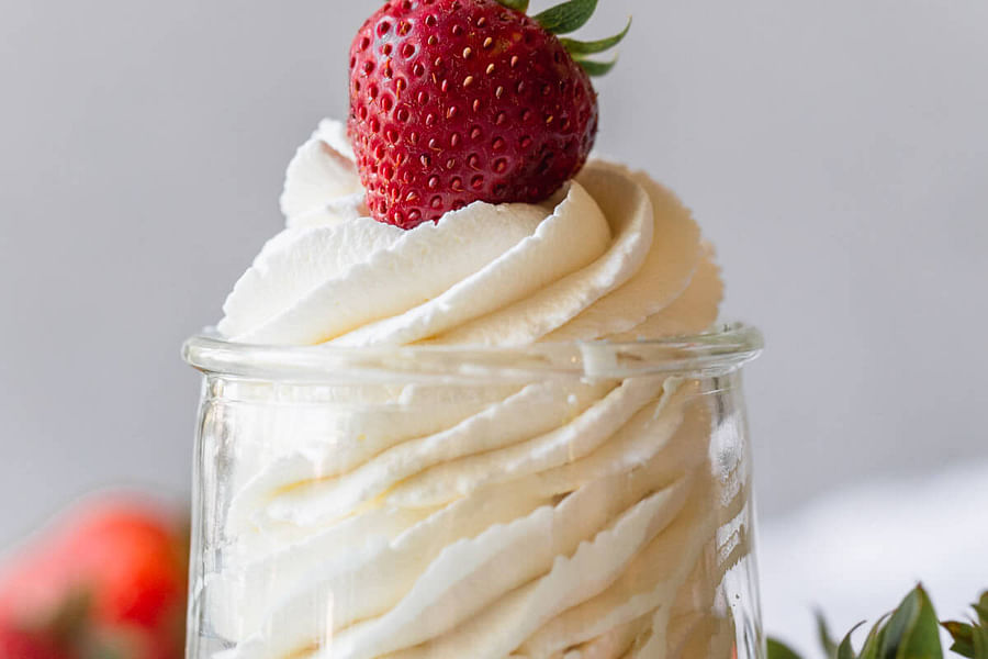 whipped cream topping