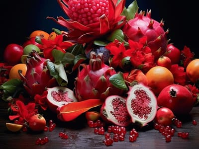 A Dive into the World of Exotic Fruits: Discovering the Tastes of Lychee, Dragon Fruit, and Goji Berry