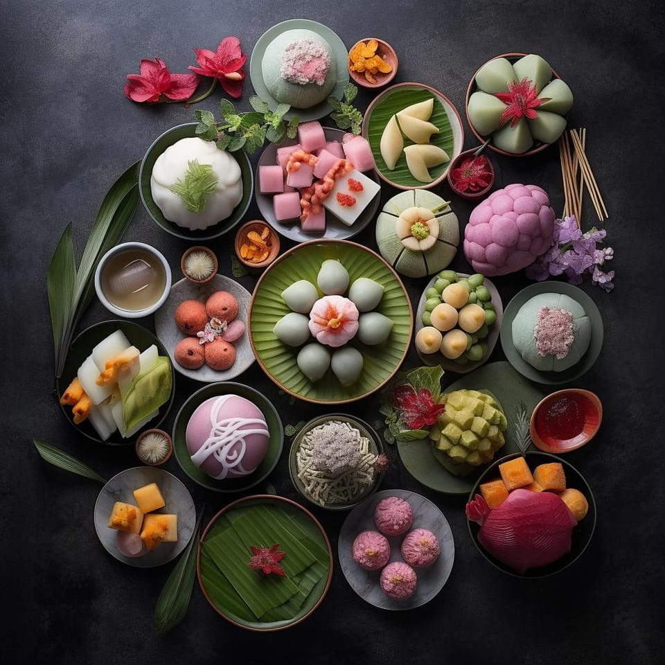 A Journey Through Asia: Decoding the Flavors of Pandan, Lychee, and Taro