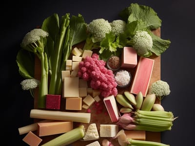A World of Flavor: Understanding the Taste Profiles of Rhubarb, Elderflower, and Swiss Cheese