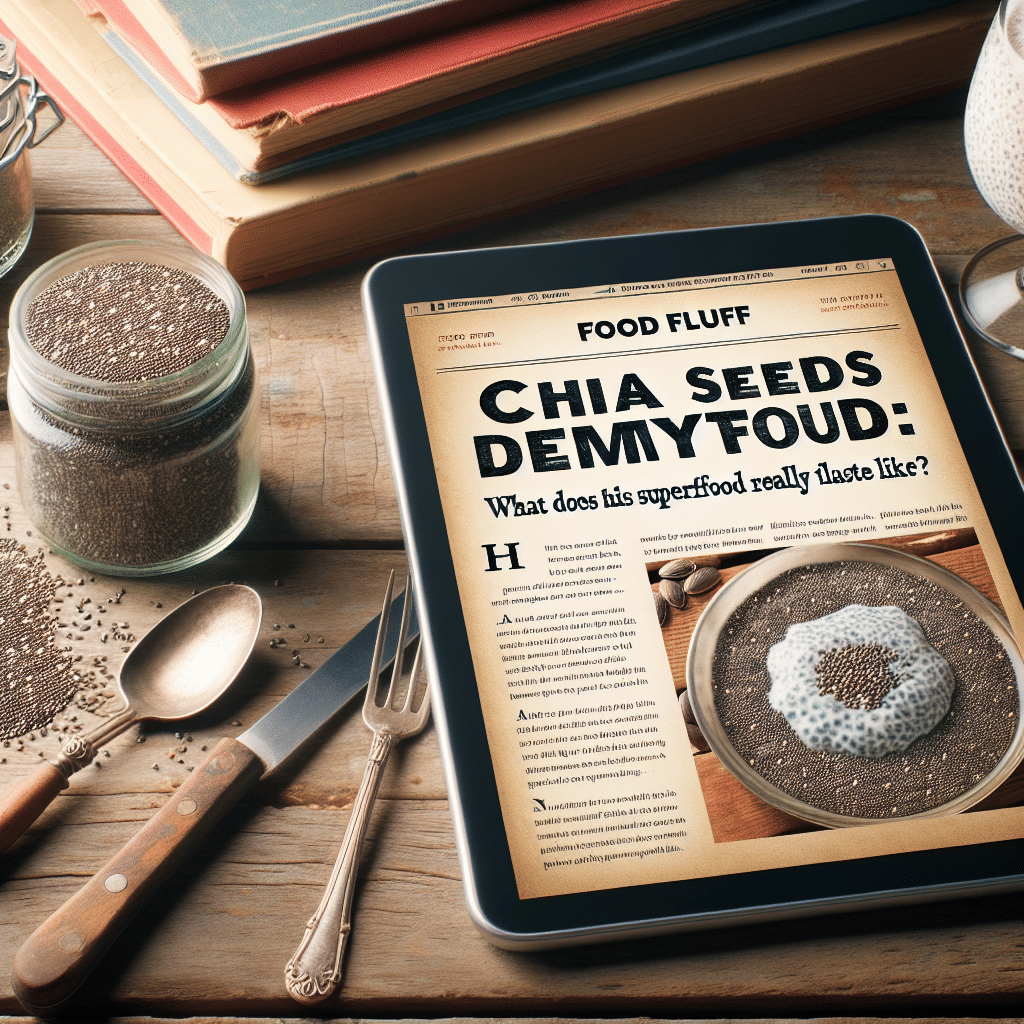 Chia Seeds Demystified: What Does This Superfood Really Taste Like?