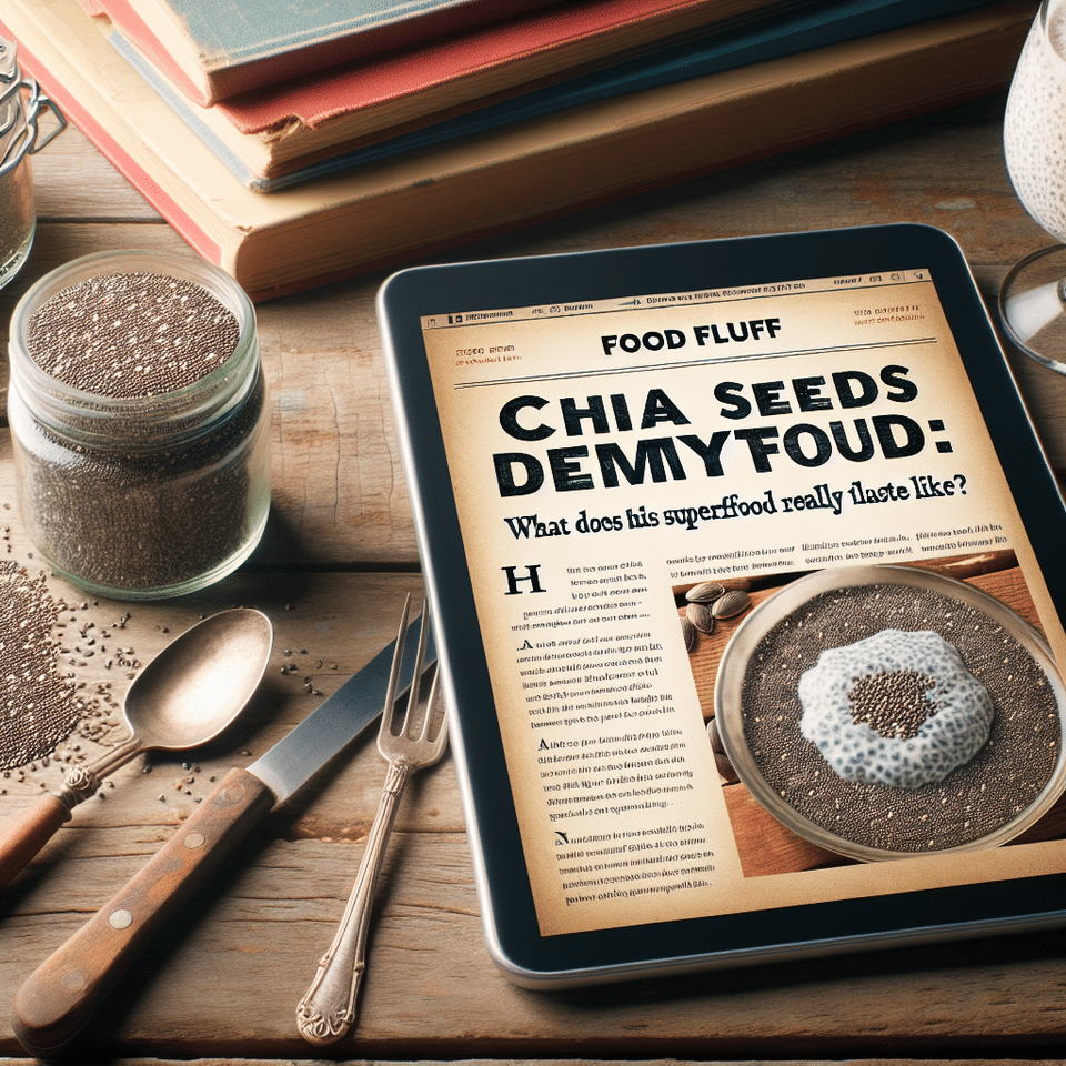 Chia Seeds Demystified: What Does This Superfood Really Taste Like?