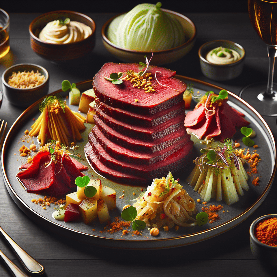 Reimagining Corned Beef: From Taste to Texture, a Modern Take on a Classic