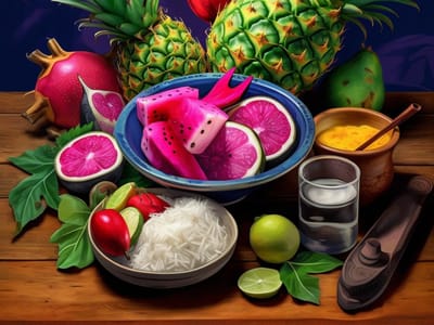 Savoring the Exotic: A Guide to Cooking with Taro, Pandan, and Dragon Fruit